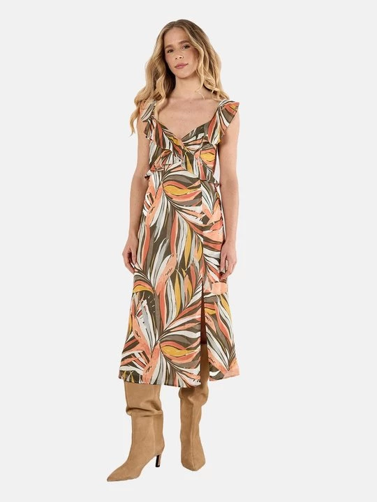 Foto van product Jurk Apricot kaki