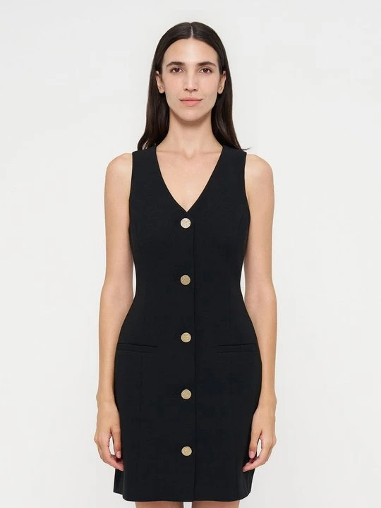 Foto van product Jurk Armani Exchange gemêleerd zwart