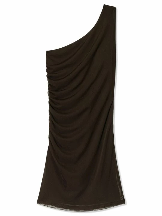 Foto van product Jurk Bershka donkerbruin