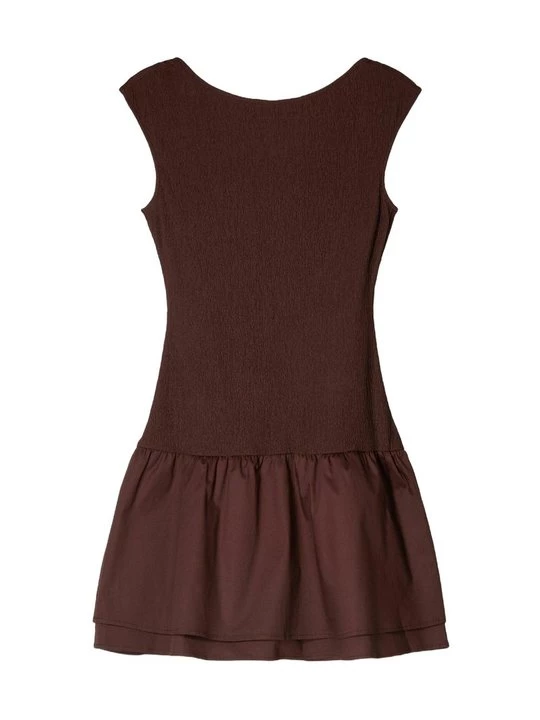 Foto van product Jurk Bershka donkerbruin