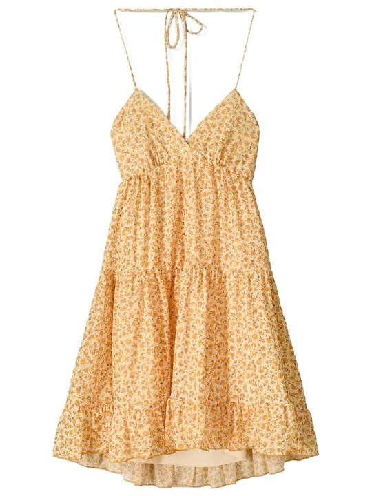 Foto van product Jurk Bershka geel