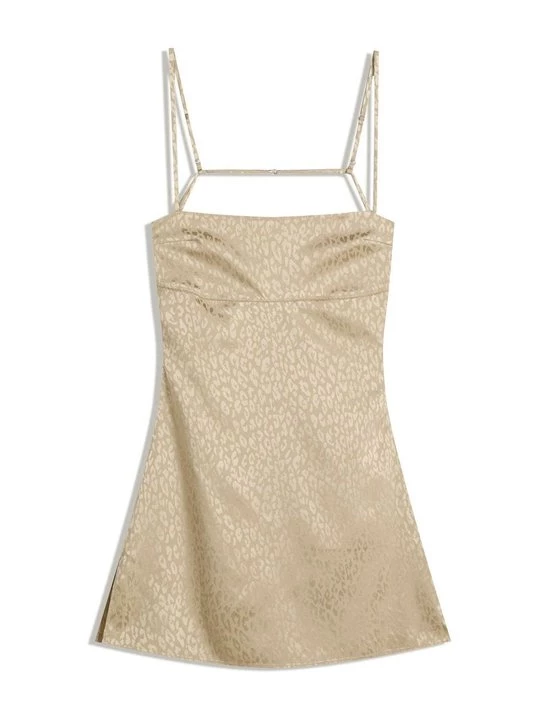 Foto van product Jurk Bershka zandkleur