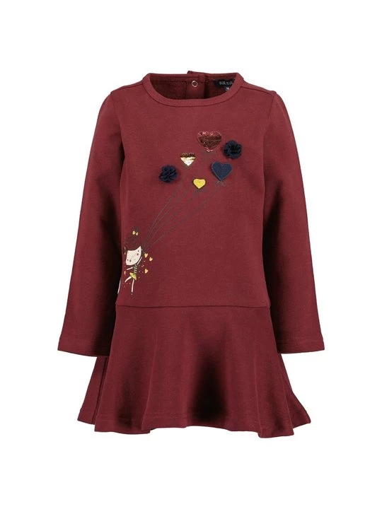 Foto van product Jurk BLUE SEVEN bordeauxrood