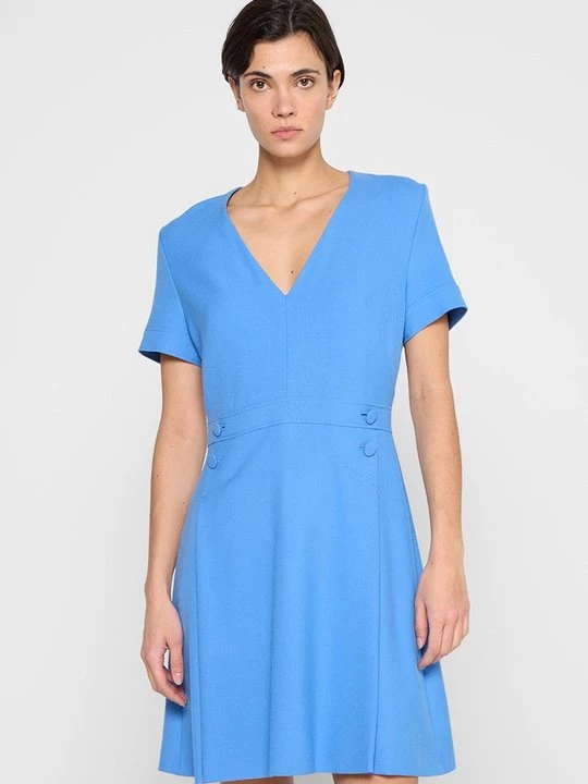 Foto van product Jurk Boss lichtblauw