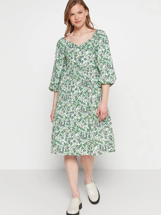 Foto van product Jurk Bruuns Bazaar mintgroen