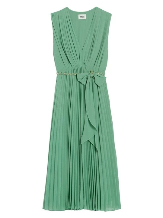 Foto van product Jurk CLAUDIE PIERLOT lichtgroen