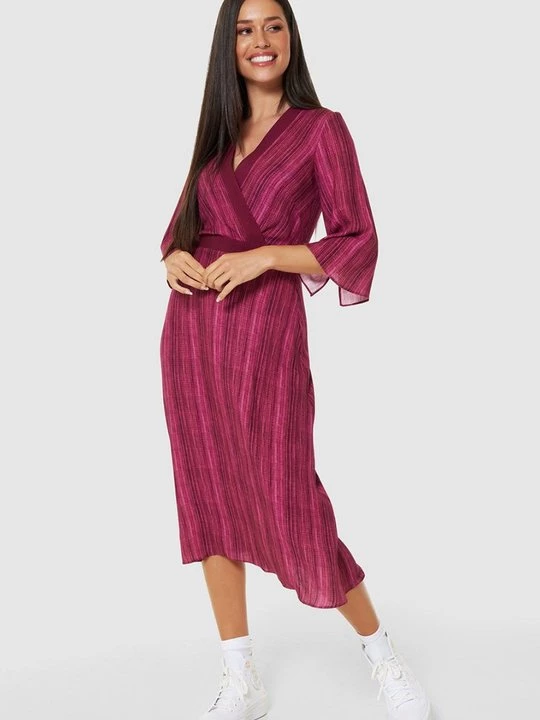 Foto van product Jurk Closet bordeauxrood