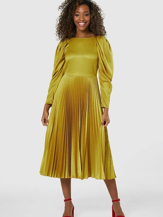 Foto van product Jurk Closet geel