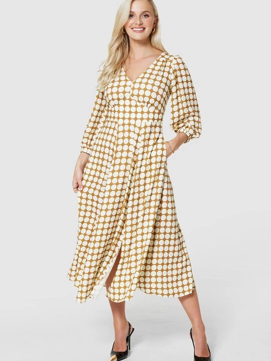 Foto van product Jurk Closet lichtbruin