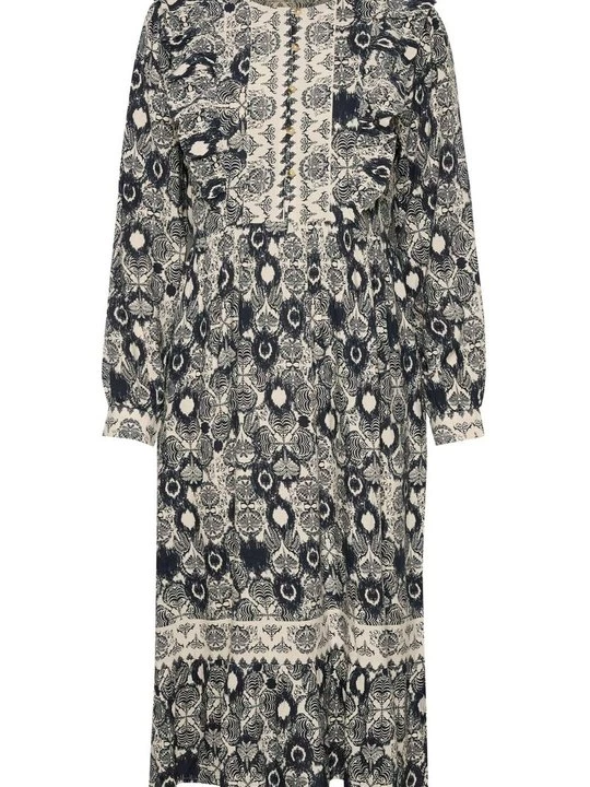 Foto van product Jurk Cream donkerblauw