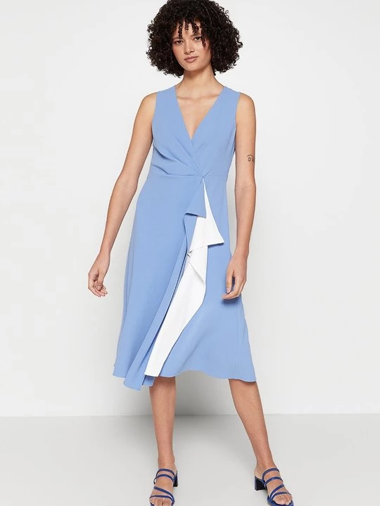 Foto van product Jurk Diane Von Furstenberg blauw