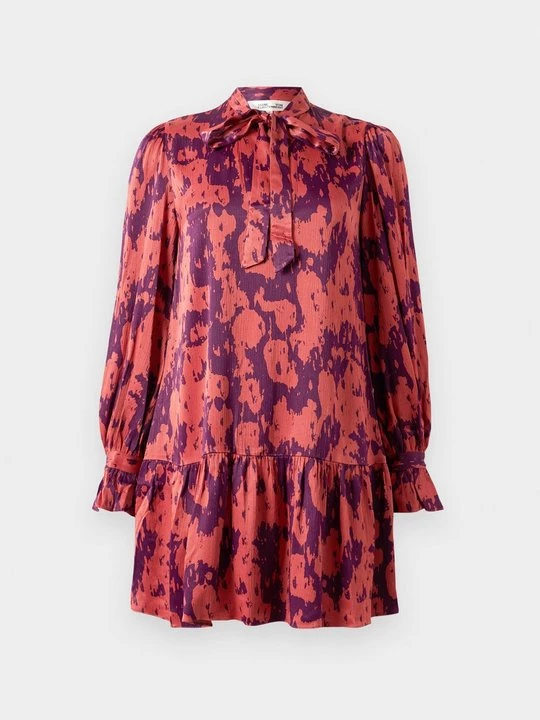 Foto van product Jurk Diane Von Furstenberg donkerrood