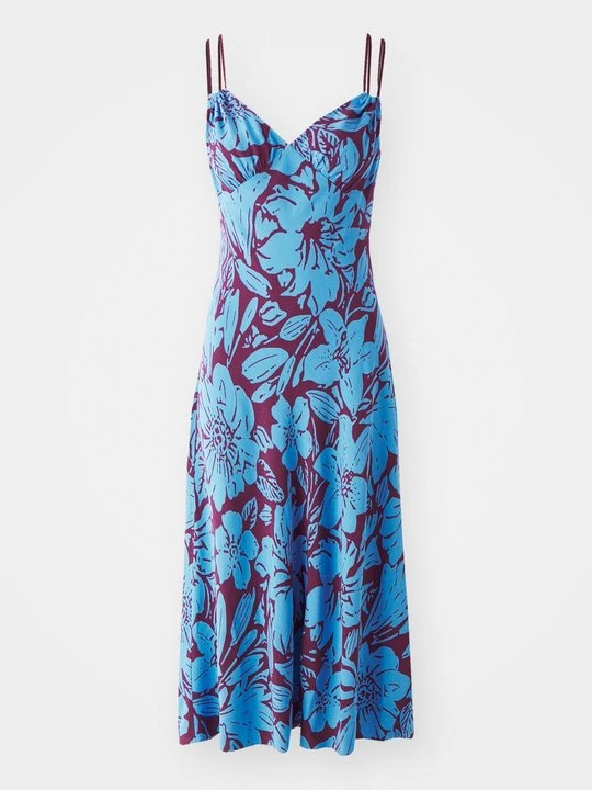 Foto van product Jurk Diane Von Furstenberg turquoise