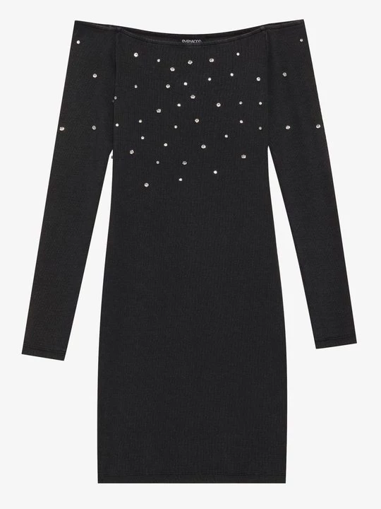 Foto van product Jurk Even&Odd By Zalando donkergrijs gemêleerd