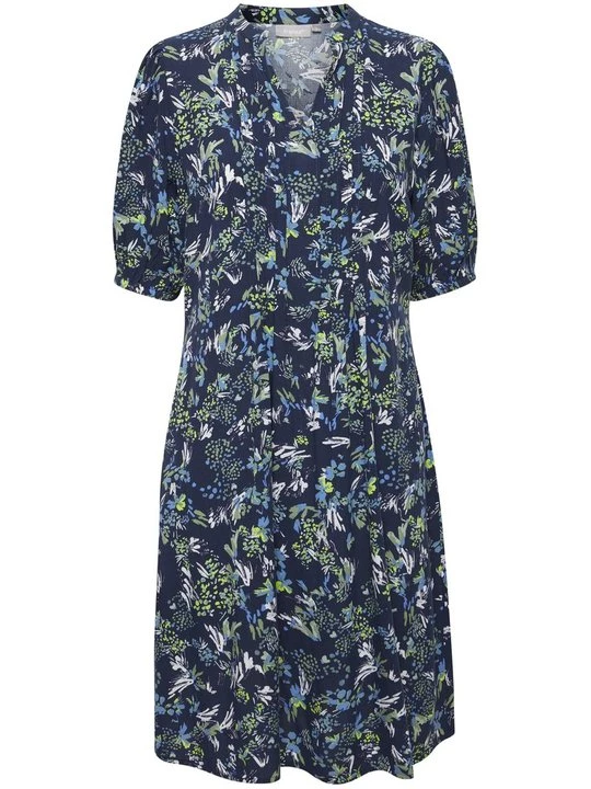 Foto van product Jurk Fransa blauw