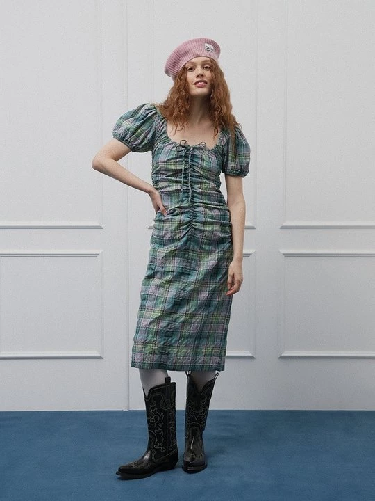 Foto van product Jurk Ganni blauw