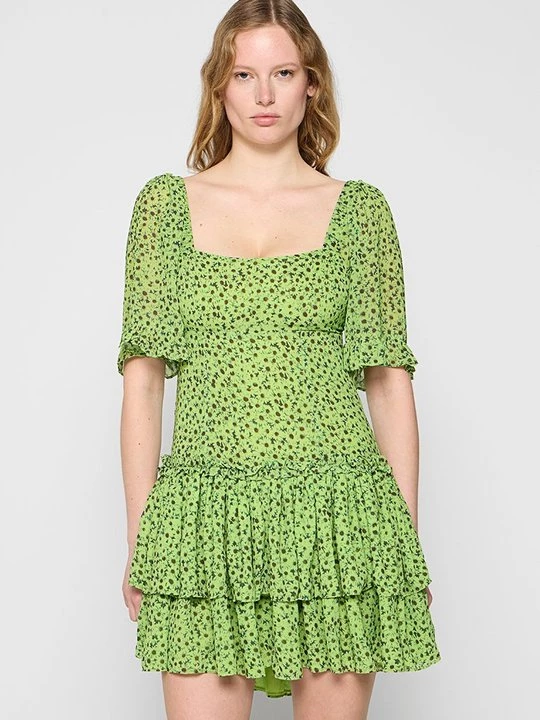 Foto van product Jurk Ganni lichtgroen