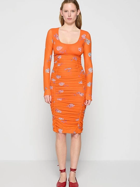 Foto van product Jurk Ganni oranje