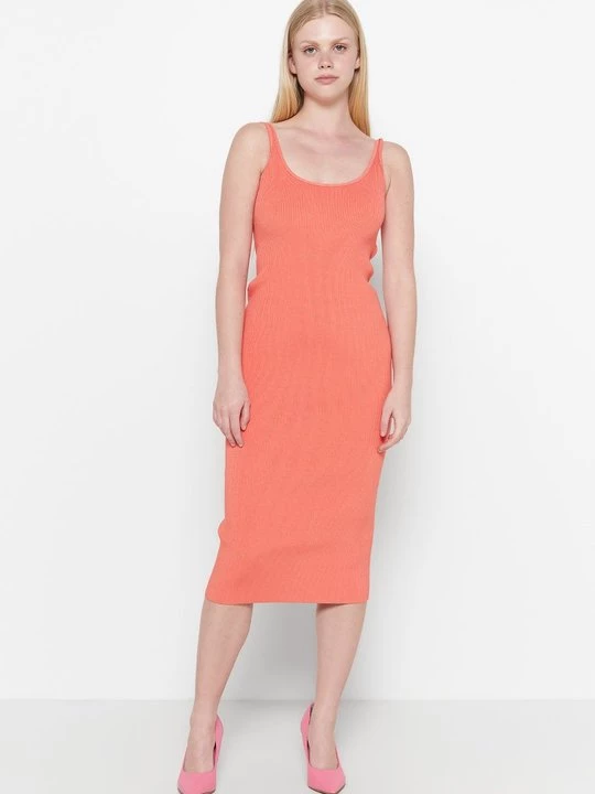 Foto van product Jurk GCDS koraalrood