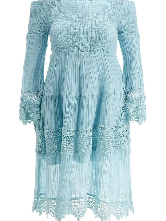 Foto van product Jurk Guess lichtblauw