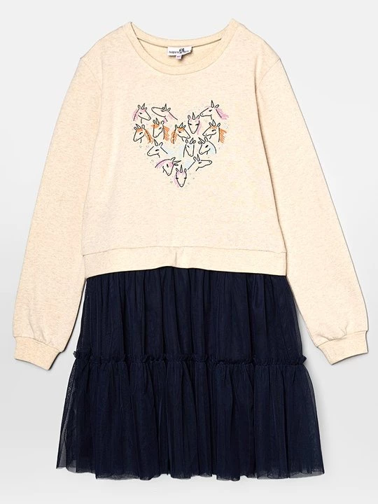 Foto van product Jurk Happy Girls beżowy
