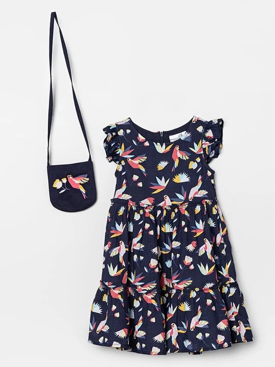 Foto van product Jurk Happy Girls donkerblauw