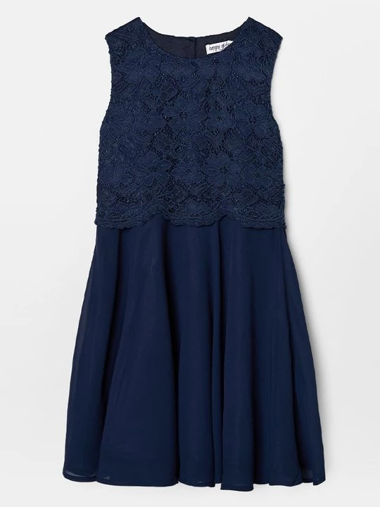 Foto van product Jurk Happy Girls donkerblauw