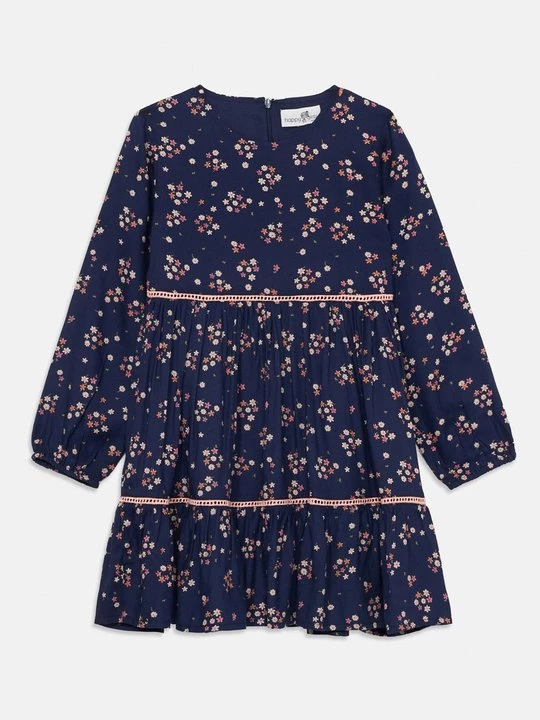 Foto van product Jurk Happy Girls donkerblauw