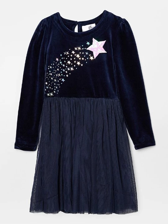 Foto van product Jurk Happy Girls donkerblauw