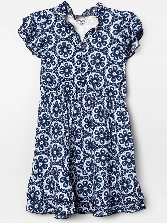 Foto van product Jurk Happy Girls donkerblauw