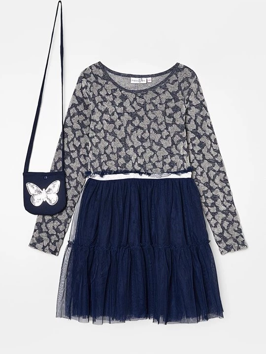 Foto van product Jurk Happy Girls donkerblauw