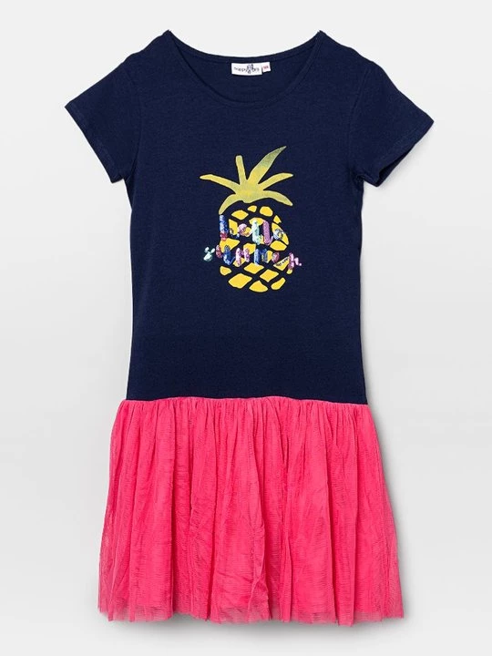 Foto van product Jurk Happy Girls donkerblauw