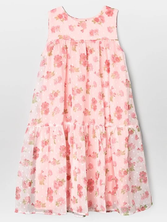 Foto van product Jurk Happy Girls donkerroze