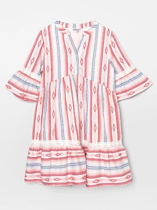 Foto van product Jurk Happy Girls donkerroze