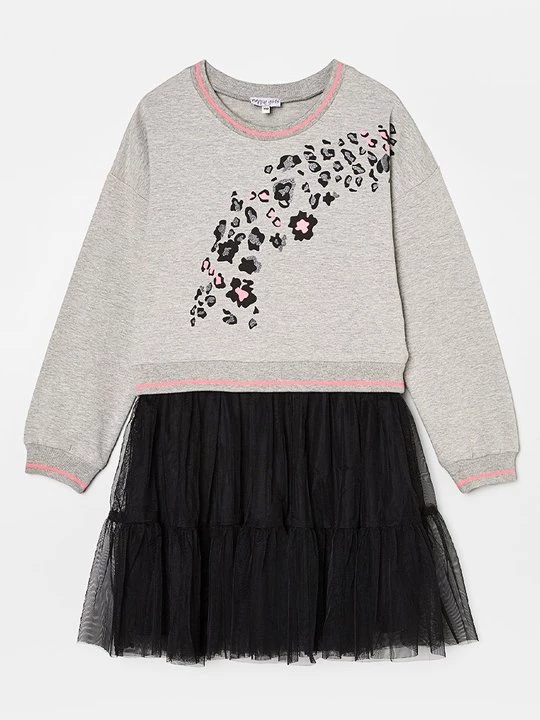 Foto van product Jurk Happy Girls grijs