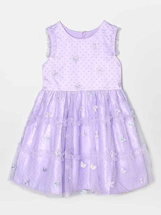 Foto van product Jurk Happy Girls paars