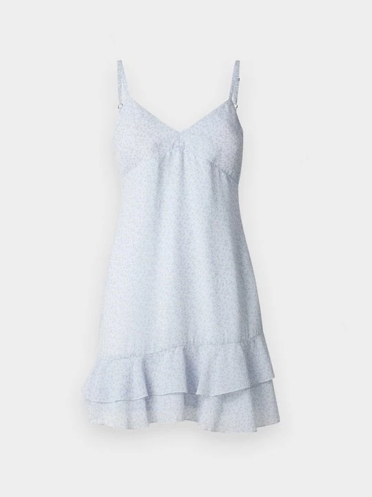 Foto van product Jurk Hollister Co. lichtblauw gemêleerd