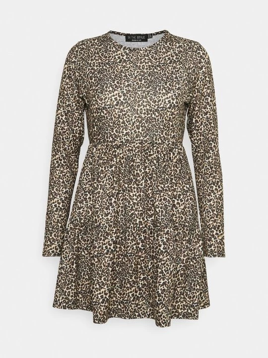 Foto van product Jurk In The Style bruin