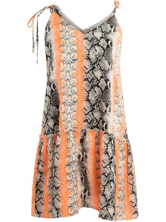 Foto van product Jurk IZIA oranje