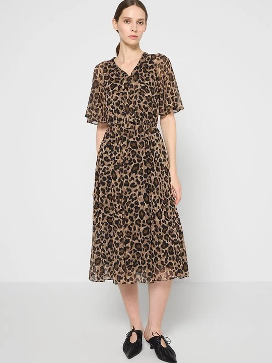 Foto van product Jurk KARL LAGERFELD bruin