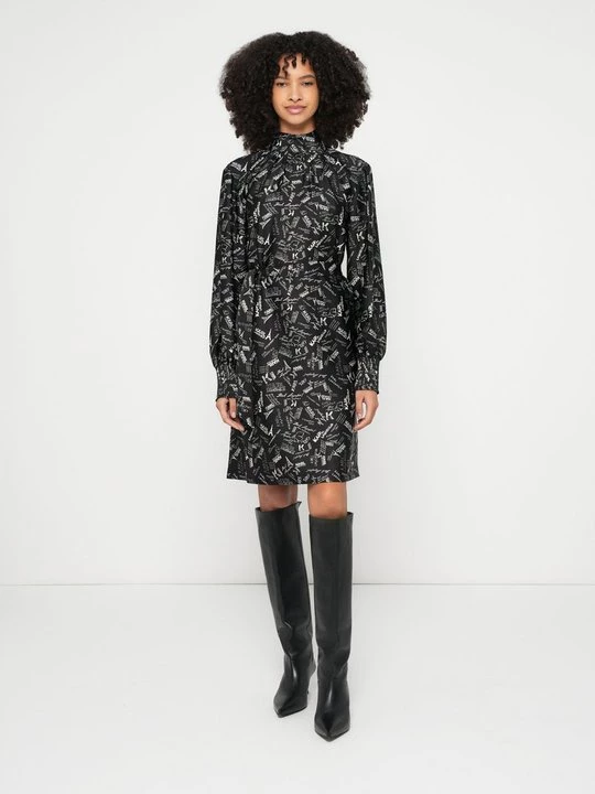 Foto van product Jurk KARL LAGERFELD zwart