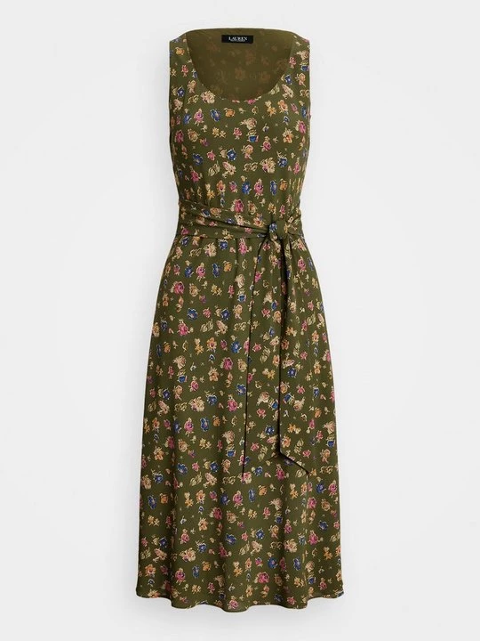 Foto van product Jurk Lauren Ralph Lauren olijfgroen