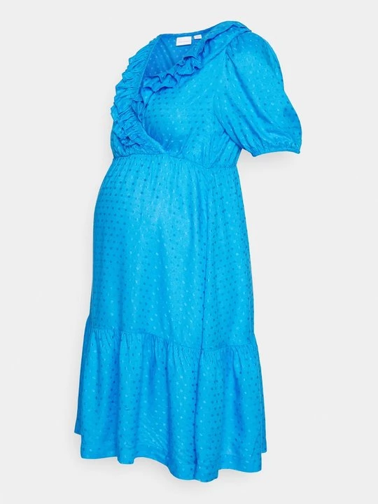 Foto van product Jurk Mamalicious blauw