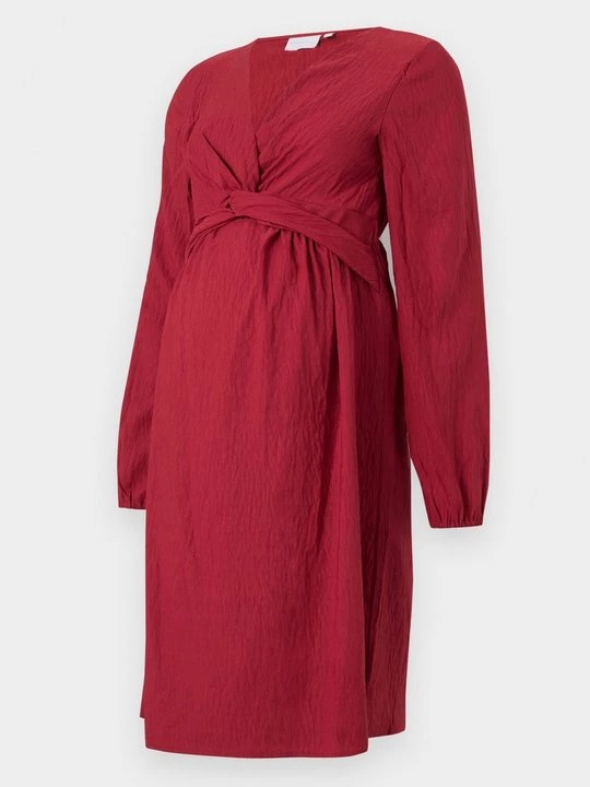 Foto van product Jurk Mamalicious bordeauxrood