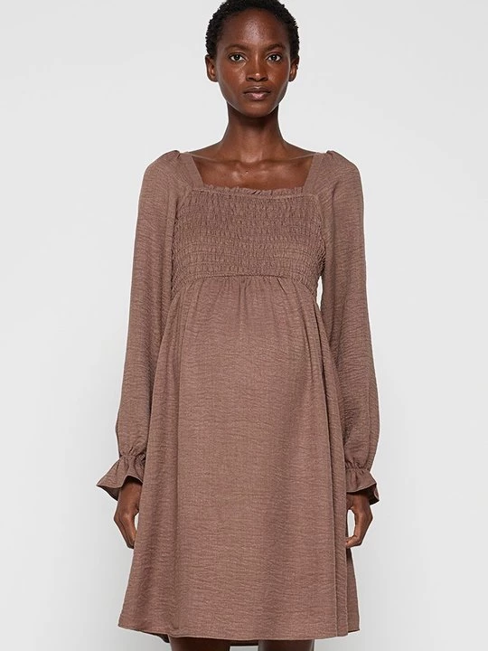 Foto van product Jurk Mamalicious bruin