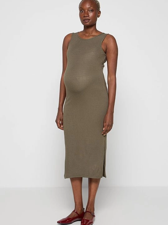 Foto van product Jurk Mamalicious kaki