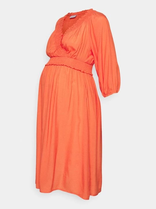 Foto van product Jurk Mamalicious oranje
