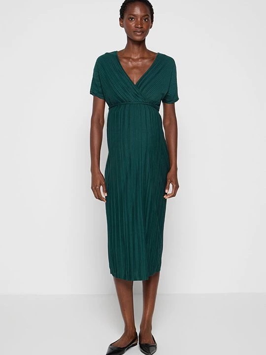 Foto van product Jurk Mamalicious turquoise