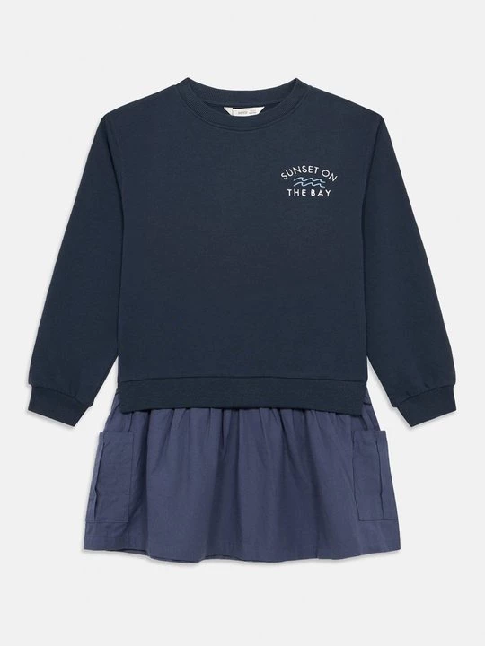 Foto van product Jurk Mango donkerblauw