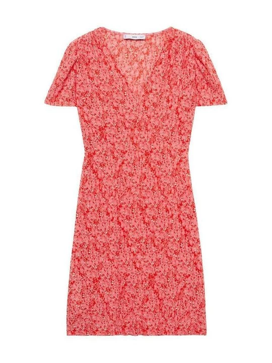Foto van product Jurk Mango koraalrood